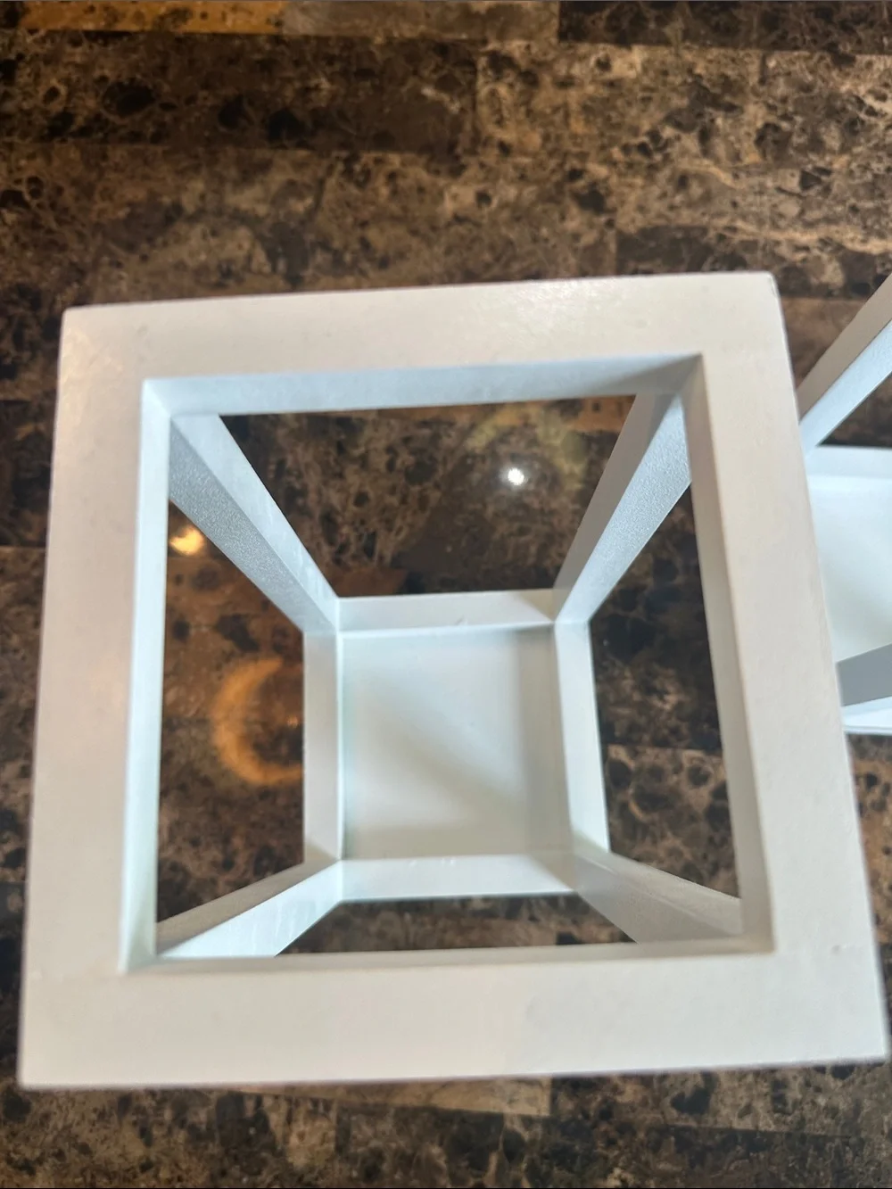 Set of 12 White Candle Holders